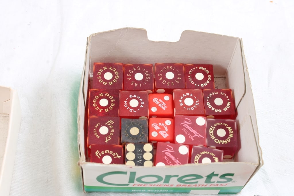 Las Vegas Casino & Other Dice & Game Pieces - 4