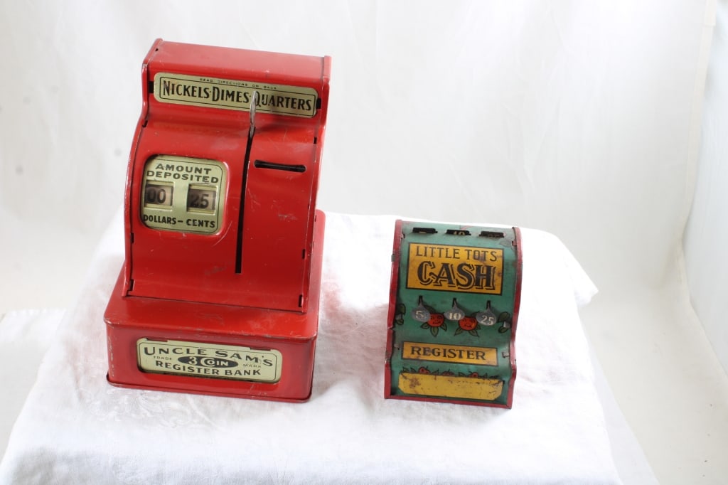 Uncle Sam's Bank & Little Tots Cash Register (1 of 19)