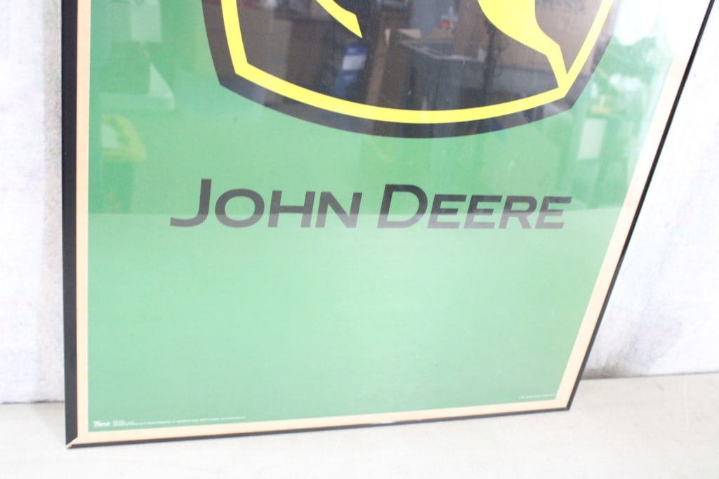 John Deere 2 Legged Deer Framed Poster - 4