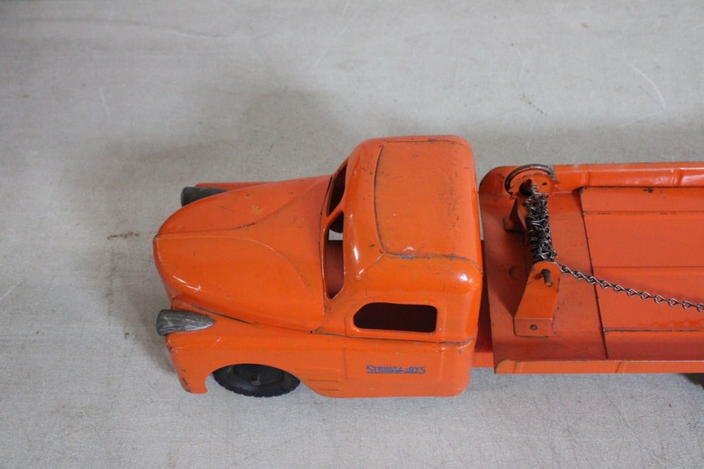 Structo Toys Flat Bed Transport Truck 20" - 4
