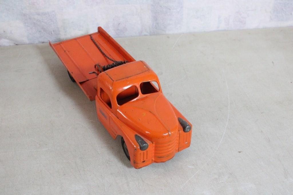 Structo Toys Flat Bed Transport Truck 20" - 5