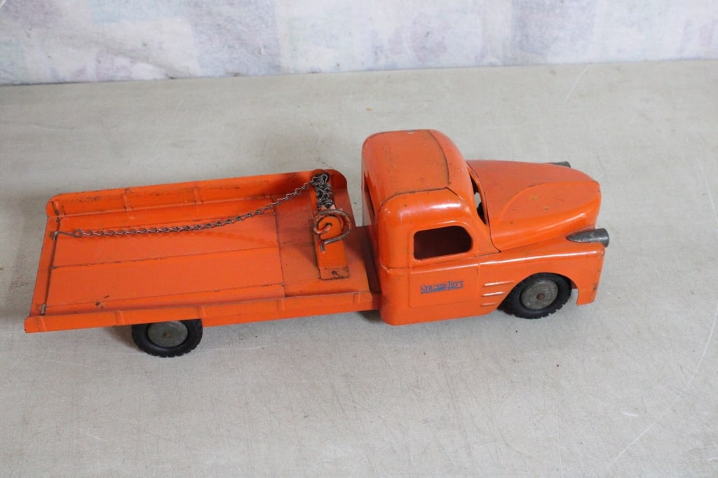 Structo Toys Flat Bed Transport Truck 20" - 6