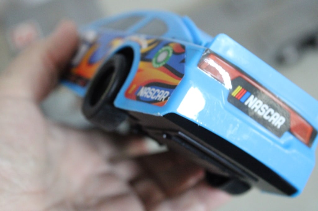 Ertl Pressed Steel Nascar Car Hauler & Race Cars - 11