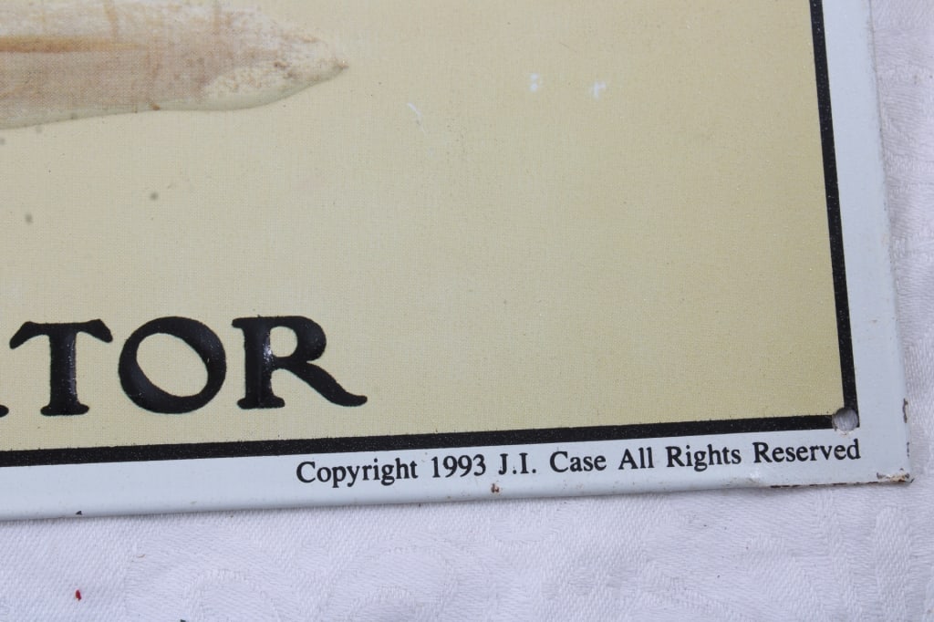John Deere & Case Separator Metal Signs - 10