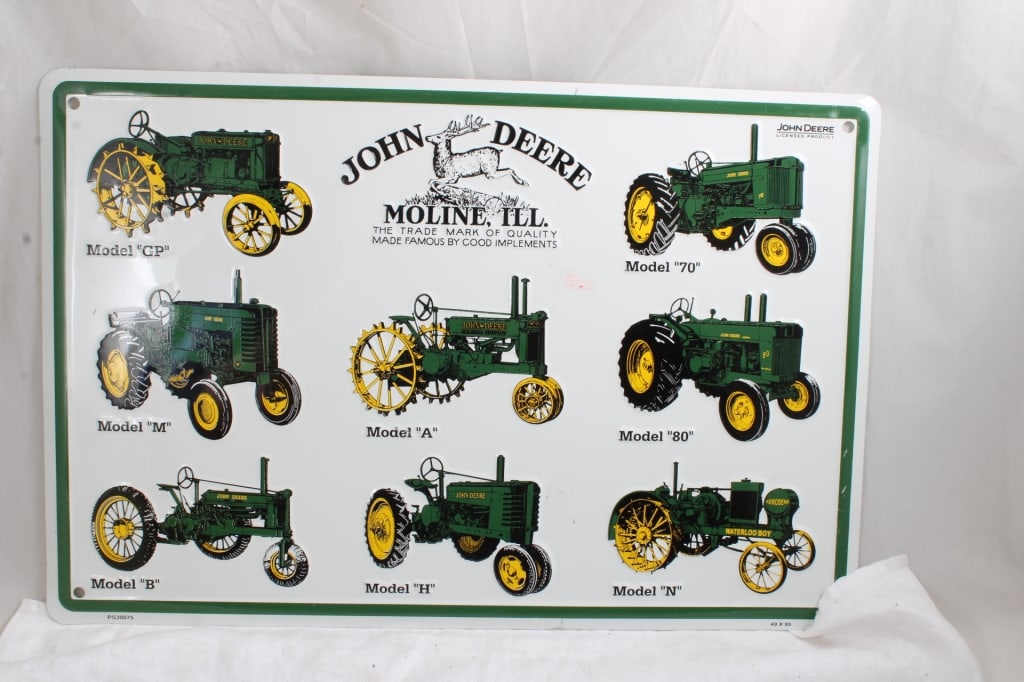 John Deere & Case Separator Metal Signs - 2