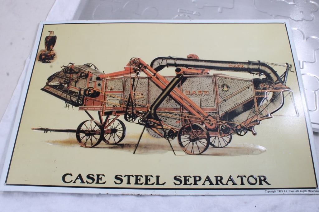 John Deere & Case Separator Metal Signs - 6