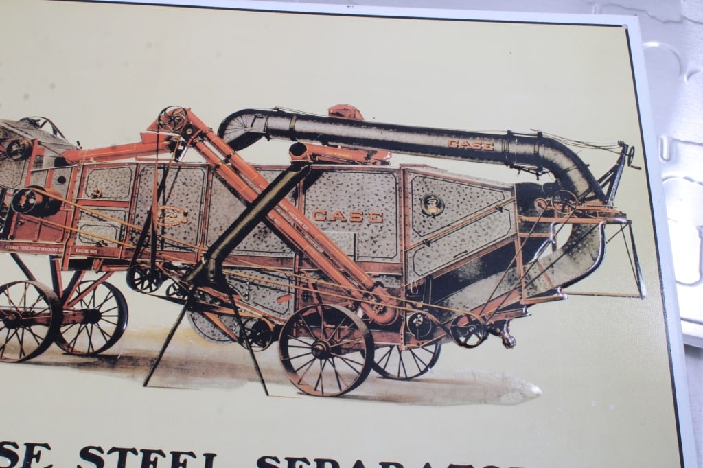 John Deere & Case Separator Metal Signs - 9