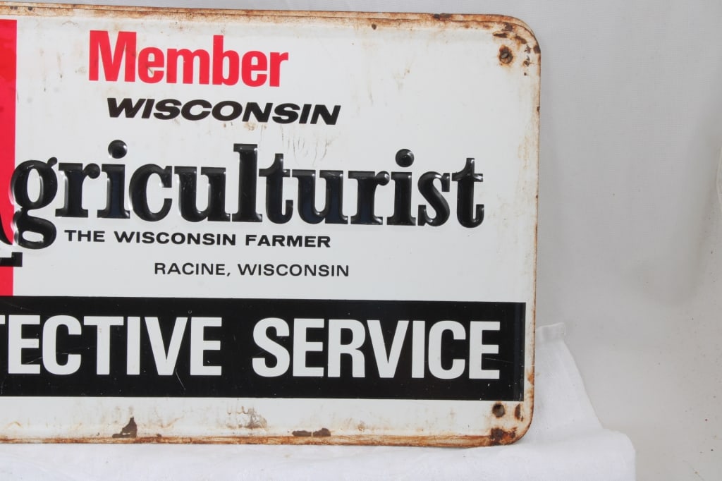 4-H Club Member & 2 Agriculturist Metal Signs - 4