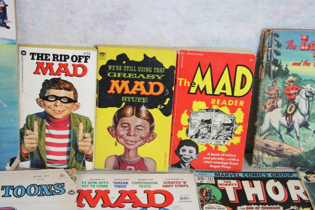 19 MAD Comic Books and Magazines Vintage - 5