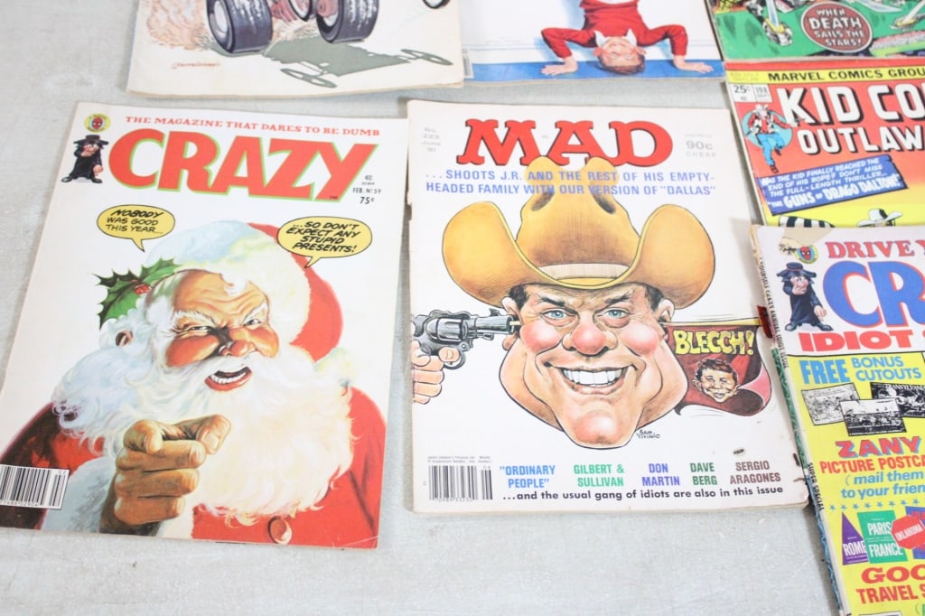 19 MAD Comic Books and Magazines Vintage - 7