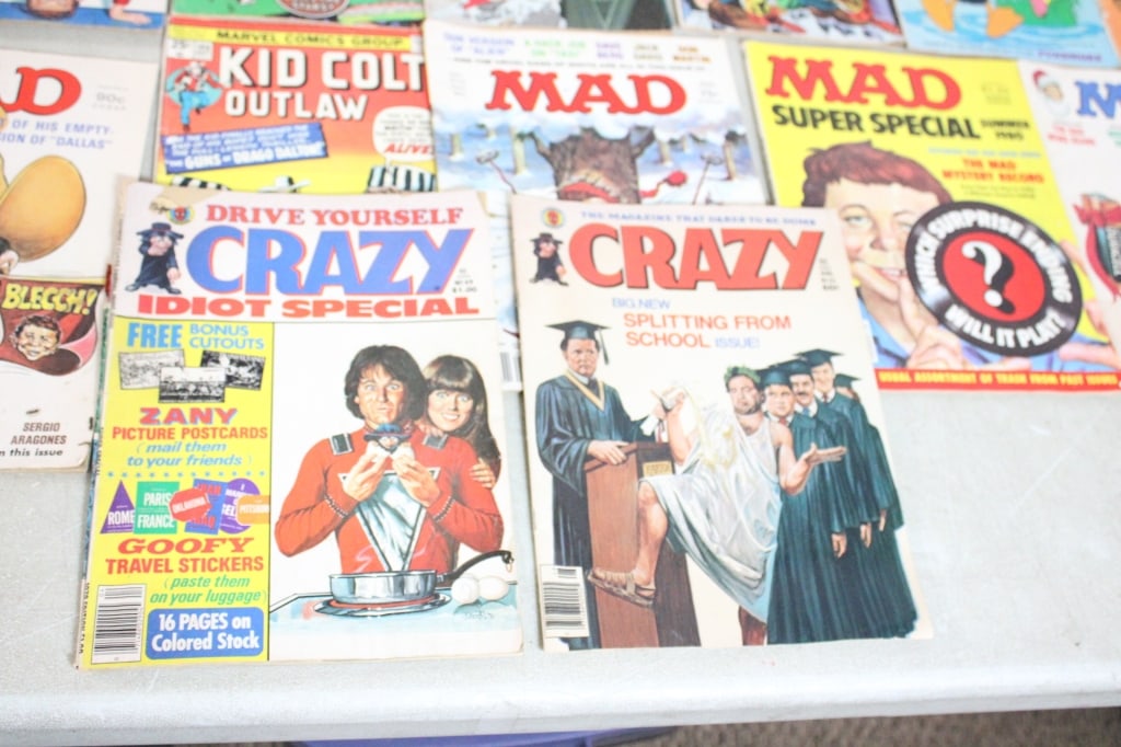 19 MAD Comic Books and Magazines Vintage - 8