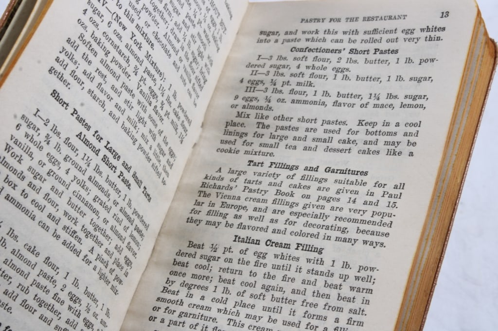 European Cookbook -1914 Pastry for the Restaurant - 10