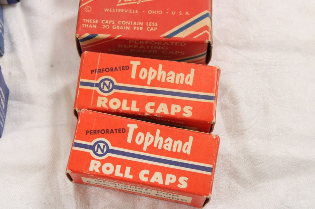 Vintage Roll Caps 18 Boxes Full & Sealed - 11