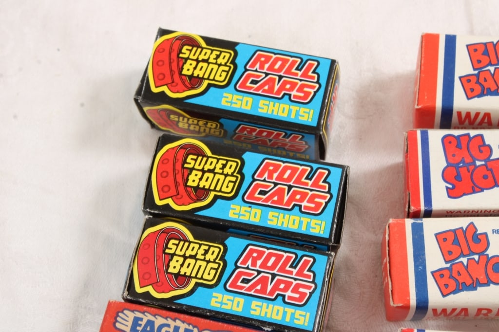 Vintage Roll Caps 18 Boxes Full & Sealed - 5