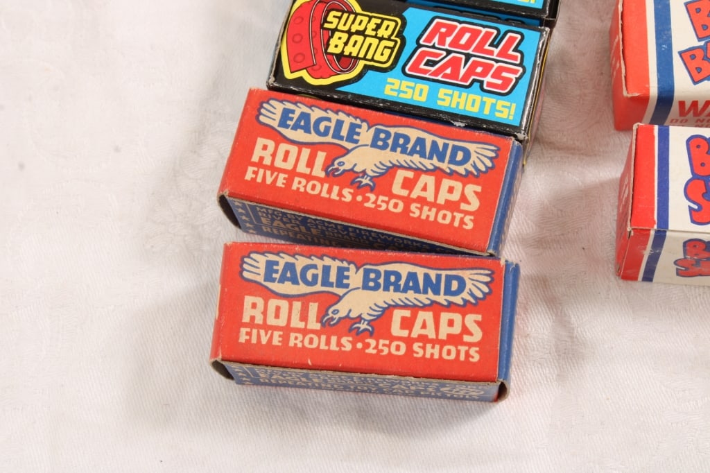 Vintage Roll Caps 18 Boxes Full & Sealed - 6