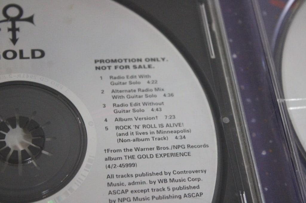 7 Prince Promo CDs Pink Cashmere, Love Sign - 10