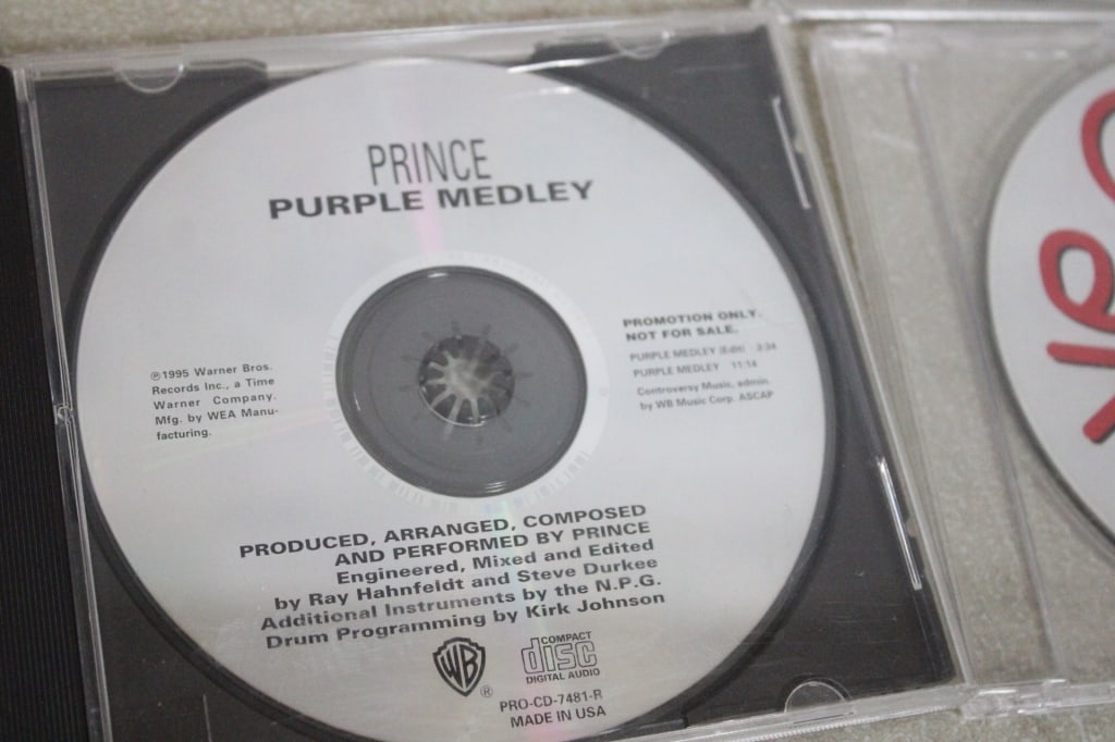 7 Prince Promo CDs Pink Cashmere, Love Sign - 11