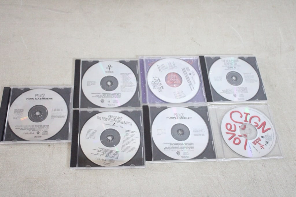 7 Prince Promo CDs Pink Cashmere, Love Sign (1 of 20)