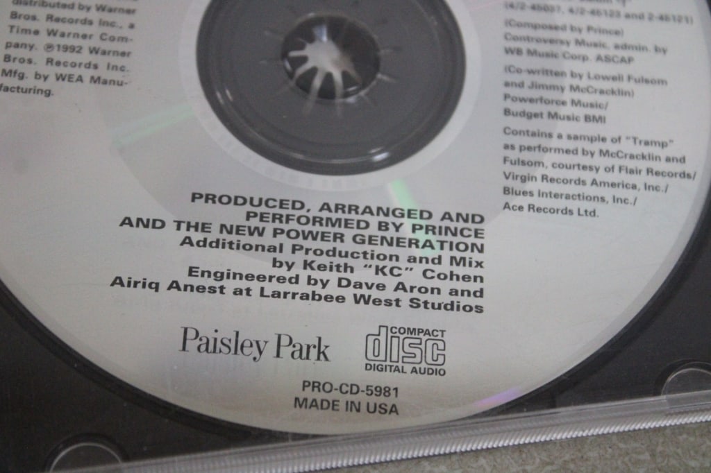 7 Prince Promo CDs Pink Cashmere, Love Sign - 8