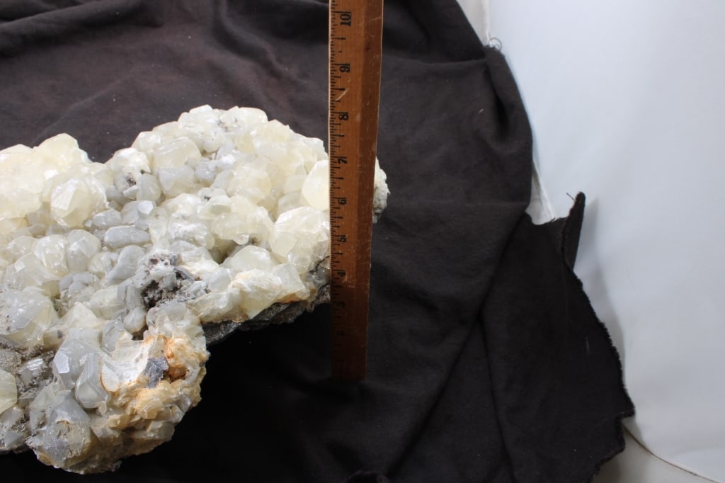 Calcite White Large Natural Mineral Rough Texture - 15
