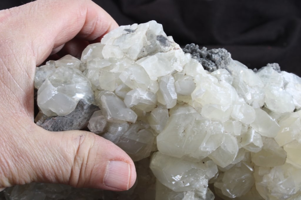 Calcite White Large Natural Mineral Rough Texture - 8