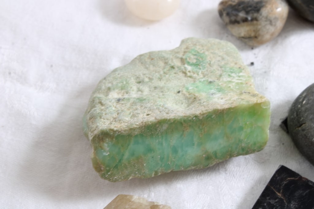 Several Gems- Green Chrysoprase, Lemon Citrine, - 5