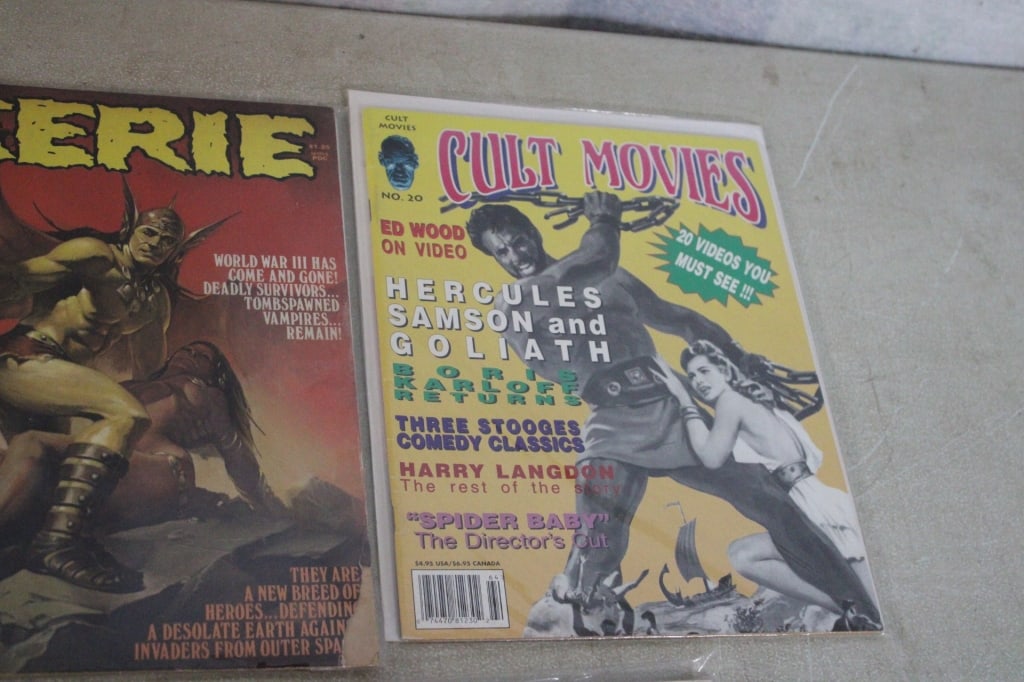 Monsters, Eerie, Cult Movies, Creepy Magazines - 5