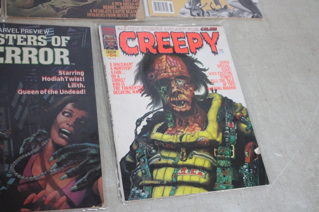 Monsters, Eerie, Cult Movies, Creepy Magazines - 8