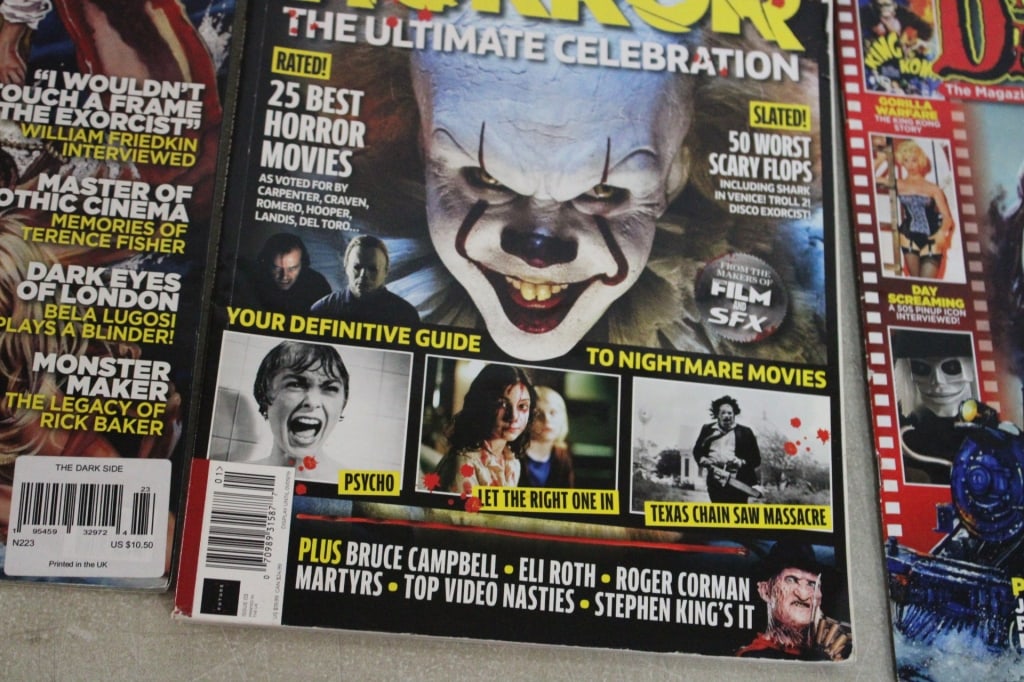 Vintage Horror, Scream, Dark Side Magazines - 12