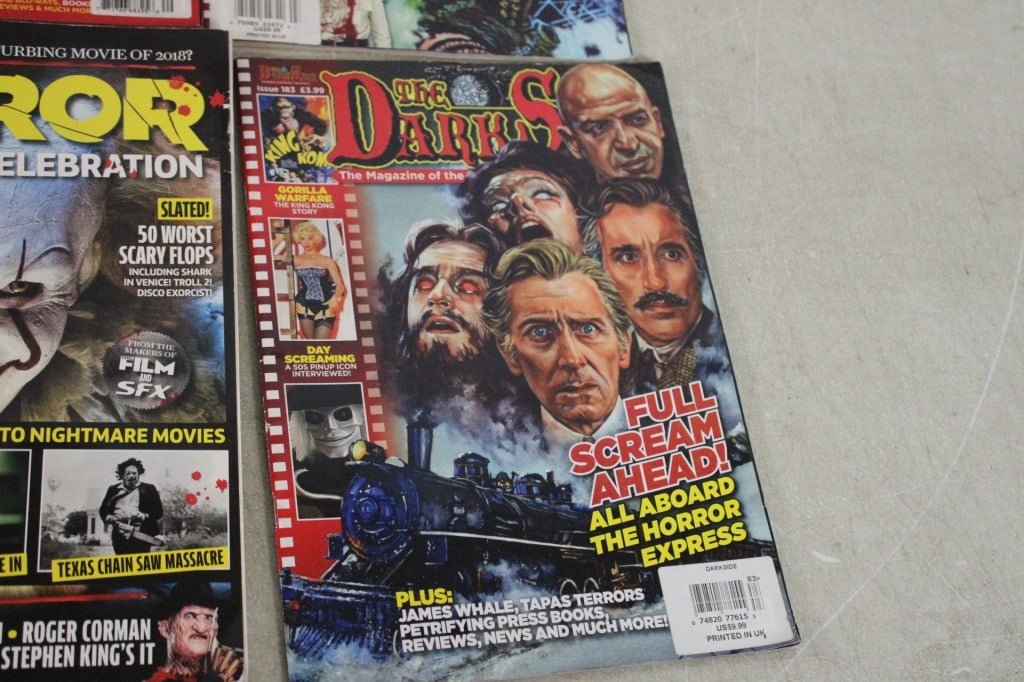 Vintage Horror, Scream, Dark Side Magazines - 13