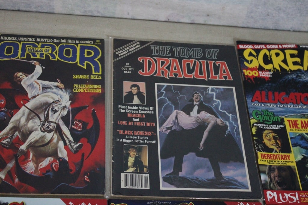 Vintage Horror, Scream, Dark Side Magazines - 3