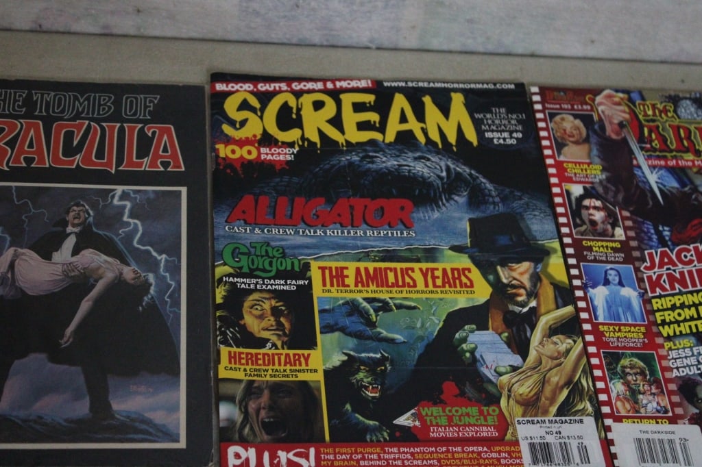 Vintage Horror, Scream, Dark Side Magazines - 4