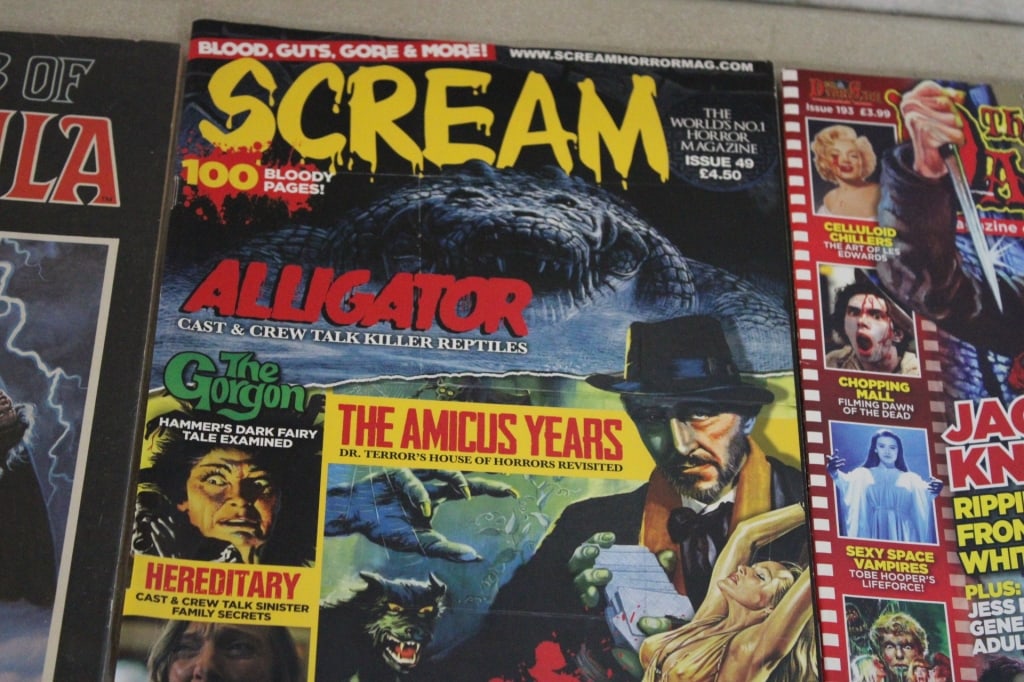 Vintage Horror, Scream, Dark Side Magazines - 6