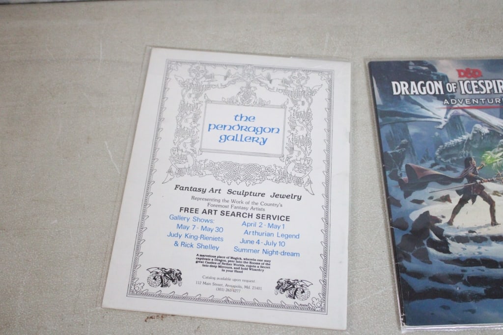 4 Comic Books- Zap, D&D, Fantasy, Canon Video - 11