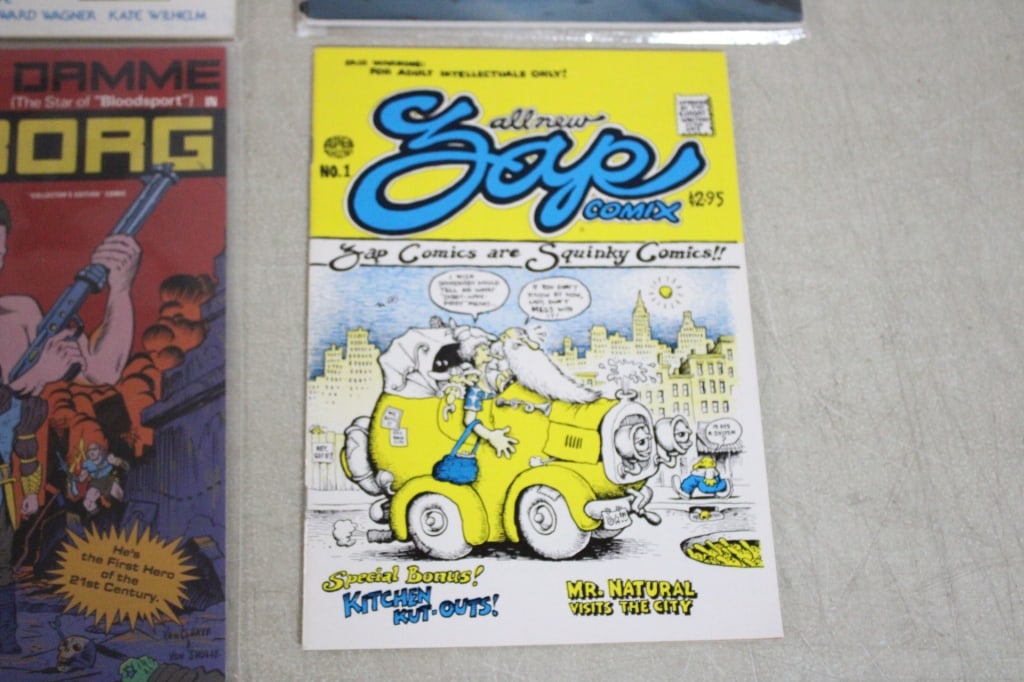 4 Comic Books- Zap, D&D, Fantasy, Canon Video - 5
