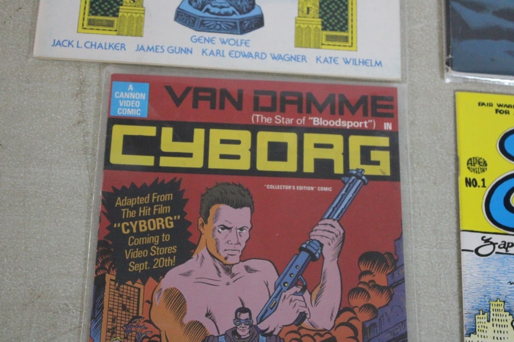 4 Comic Books- Zap, D&D, Fantasy, Canon Video - 8