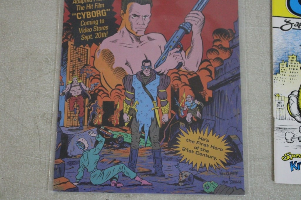 4 Comic Books- Zap, D&D, Fantasy, Canon Video - 9
