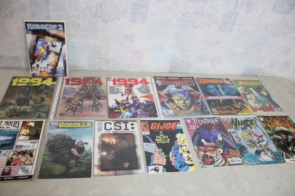 14 Adult Fantasy, Action Comic Books, Magazines (1 of 18)