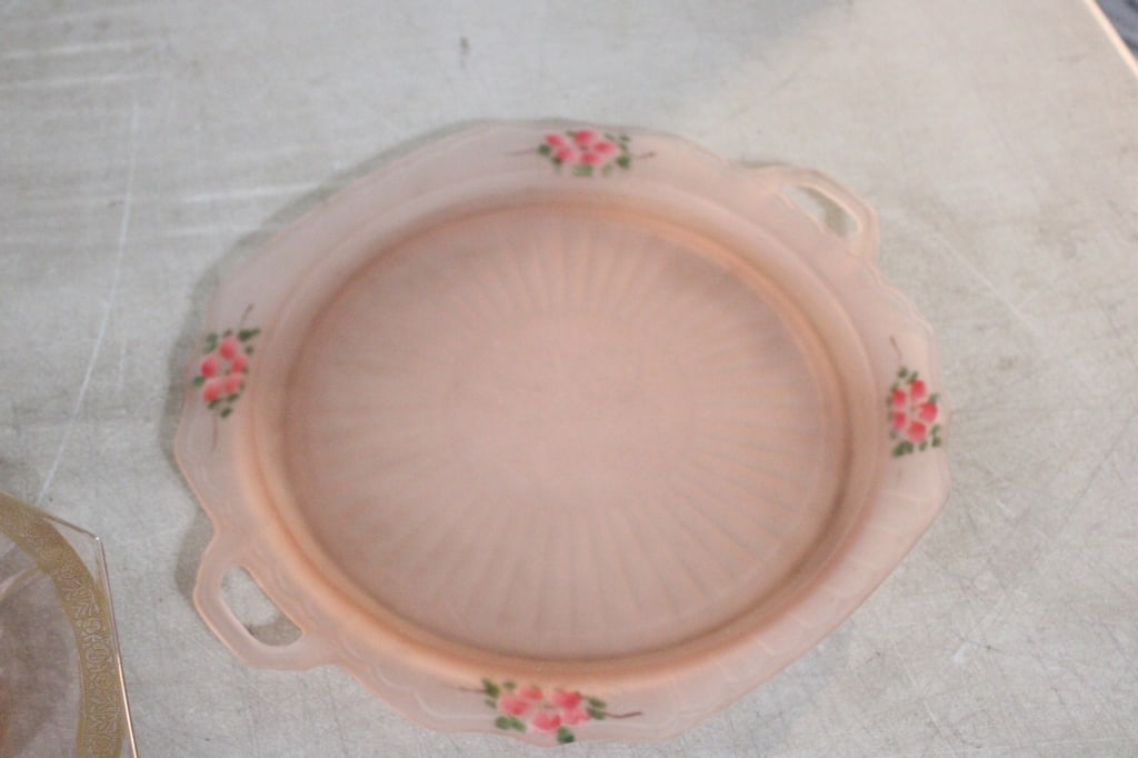 26 Pieces Pink Depression Glass - 16