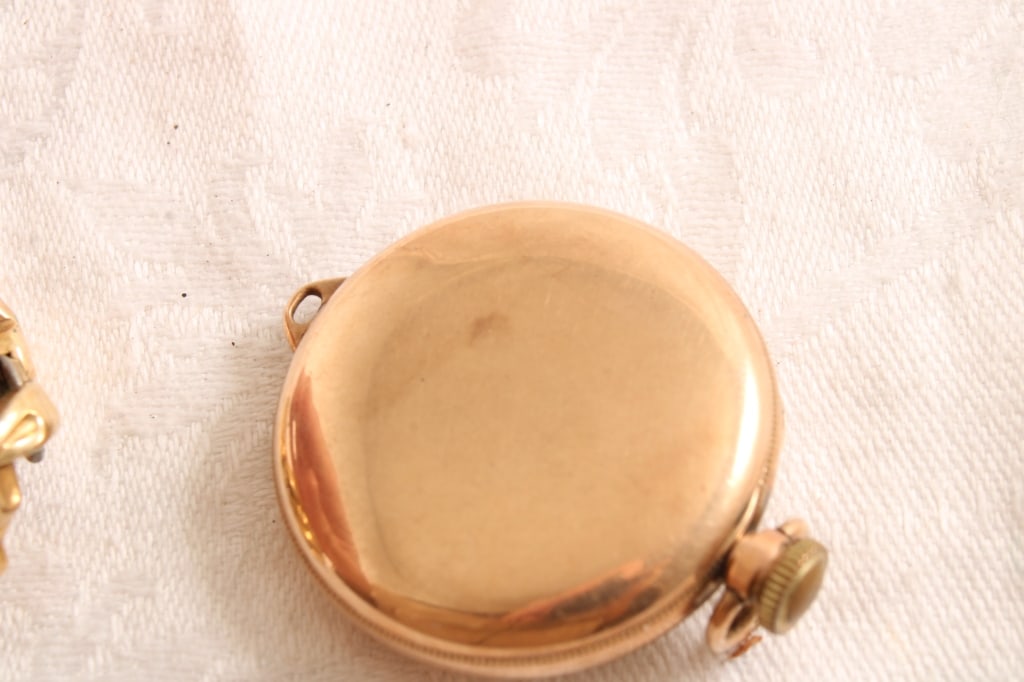 Hampden Pocket Watch 10k G.F., Elgin Deluxe G.F. - 4