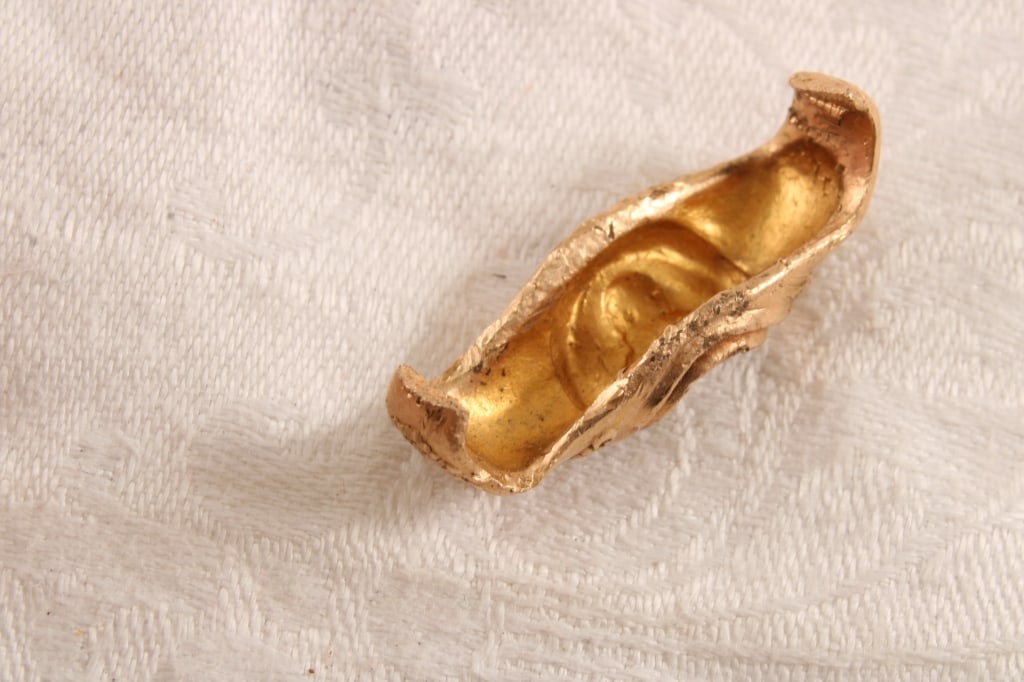 10k Gold Masonic DeMolay Chevalier Ring Parts - 5