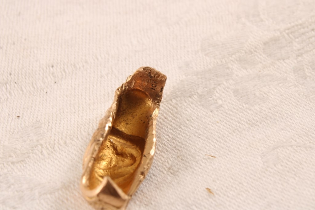 10k Gold Masonic DeMolay Chevalier Ring Parts - 8