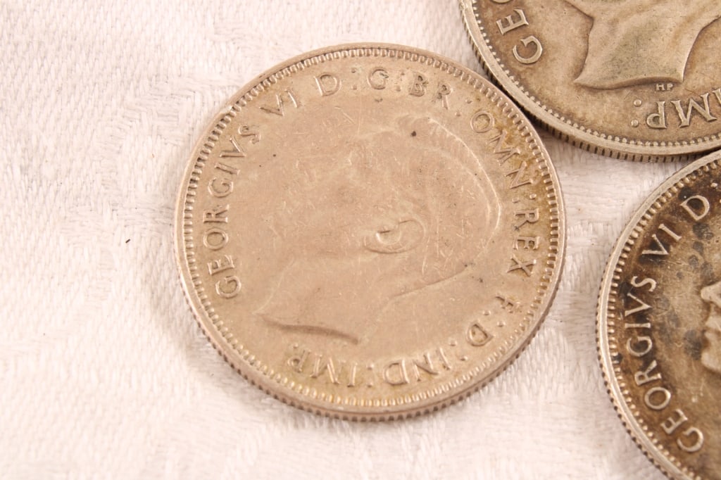 3 Foreign Silver Coins - 2