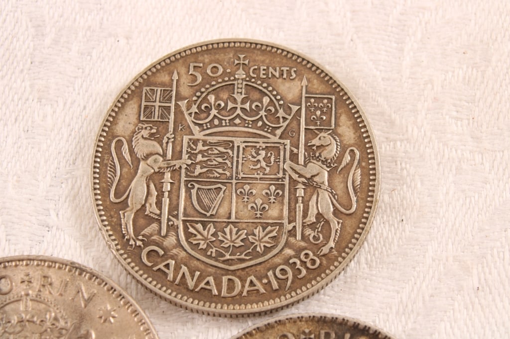 3 Foreign Silver Coins - 6