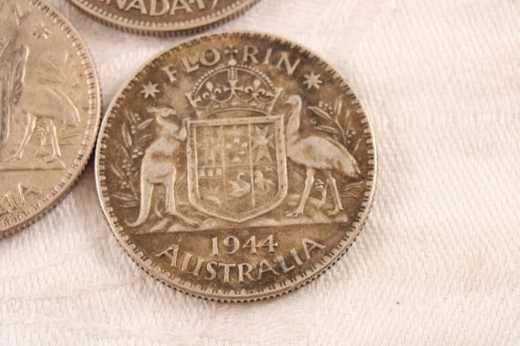3 Foreign Silver Coins - 7