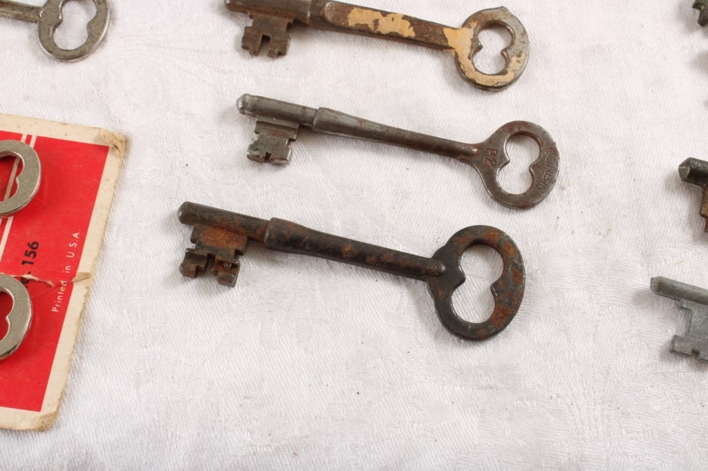 Skeleton Key & Master Keys Lot - 11