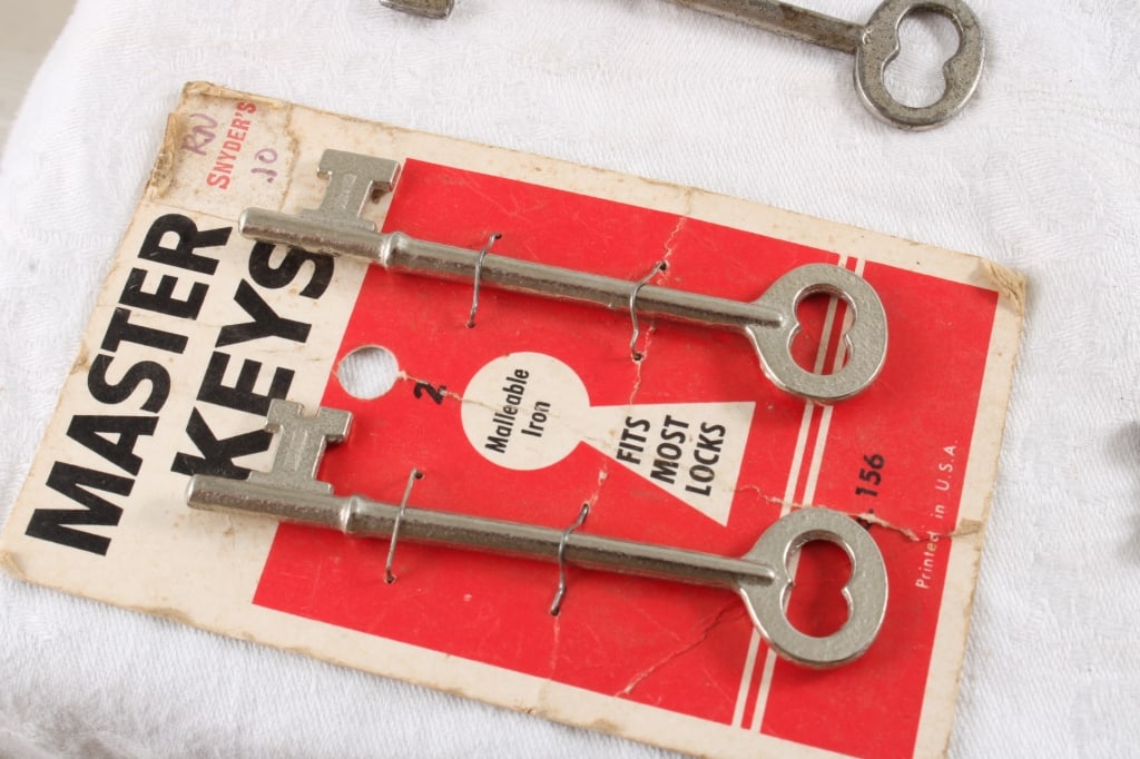 Skeleton Key & Master Keys Lot - 5