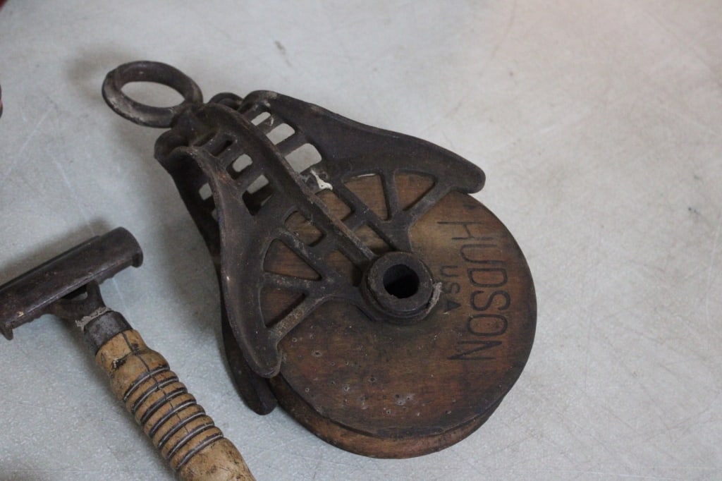 Hudson Barn Hay Pulley, Shelton Wood Plane & More - 2