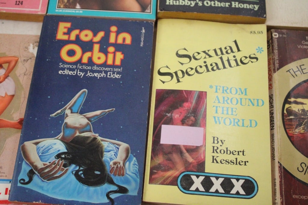 8 Adult Paperback Books & Adult Framed Print - 10