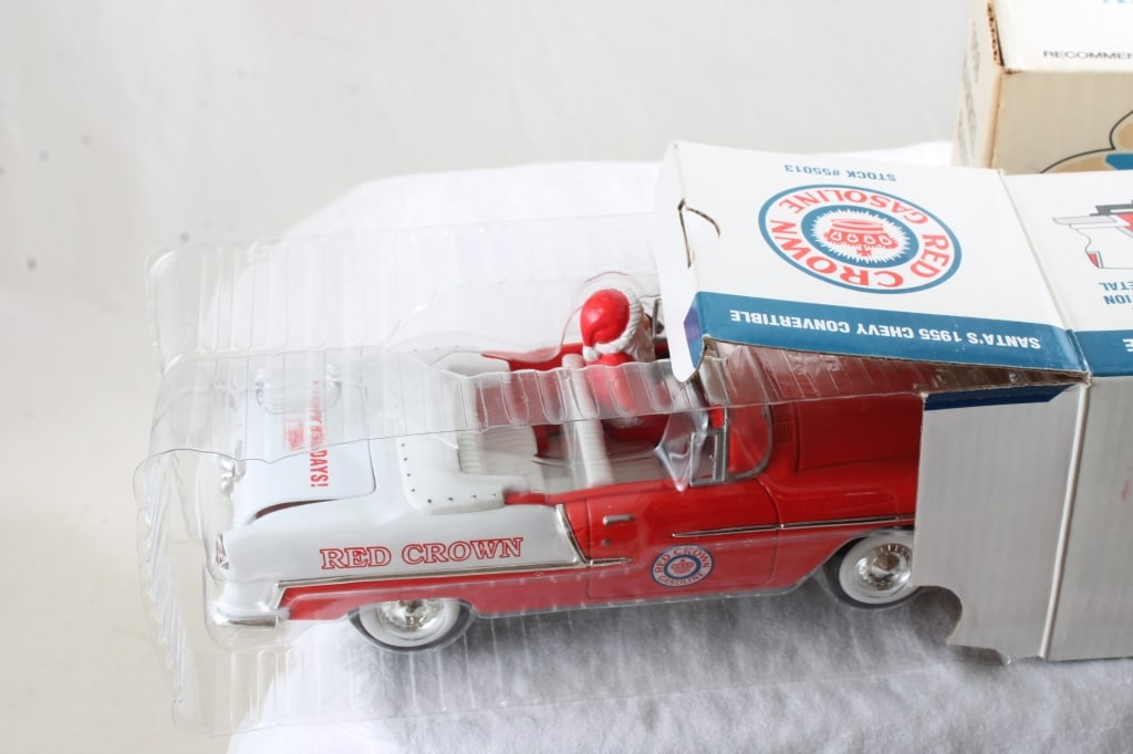 Ertl Amoco Diecast Barrel Bank, Red Crown Bank - 6